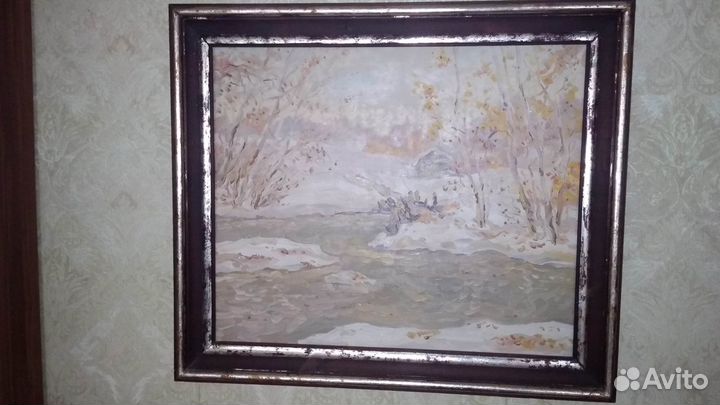 Картина маслом на холсте большая