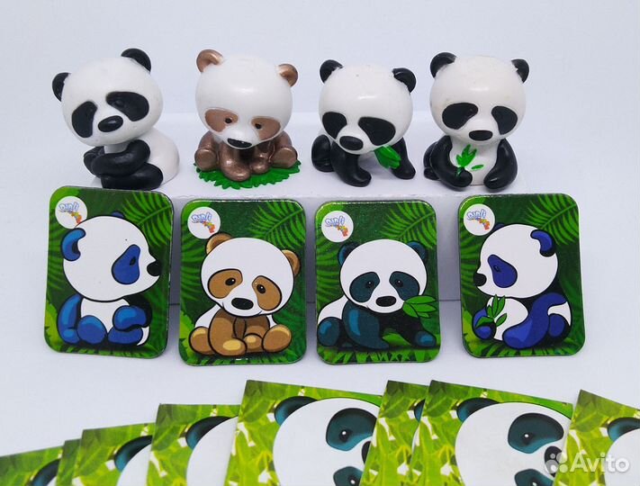 Серии некиндер Чуддики, панды, Винни, чупа и др