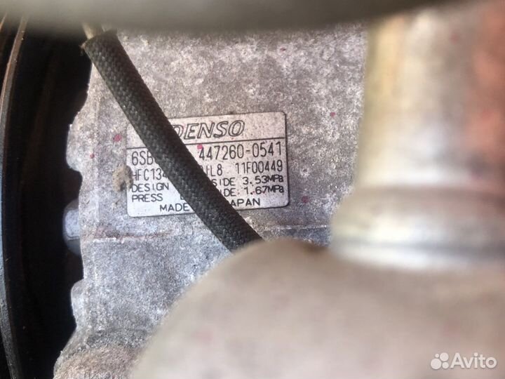 Компрессор кондиционера Lexus gs