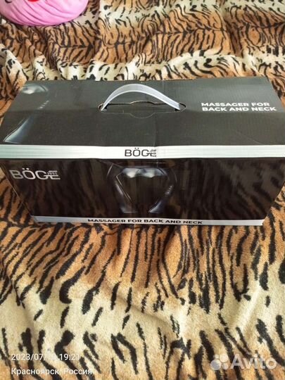 Массажер для шеи и спины роликовый