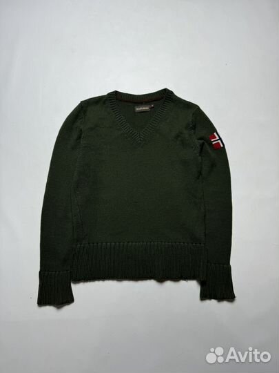 Джемпер Napapijri Heavy Knit Flag Logo Jumper (M)