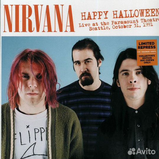 Виниловая пластинка Nirvana – Happy Halloween (Liv
