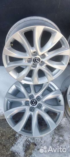 Литые диски на Mazda CX-5 r19