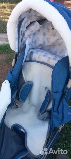 Санки коляска зимние
