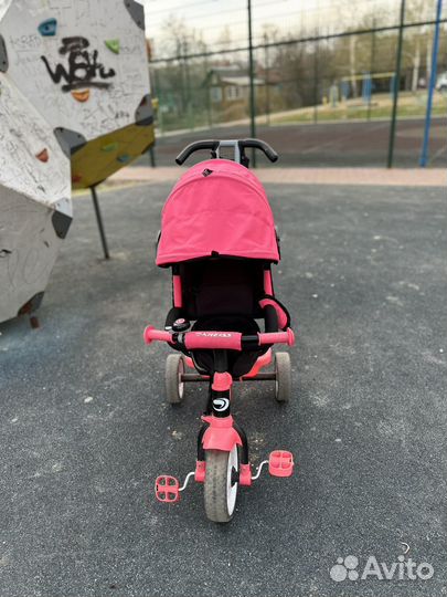 Детский велосипед с ручкой бу