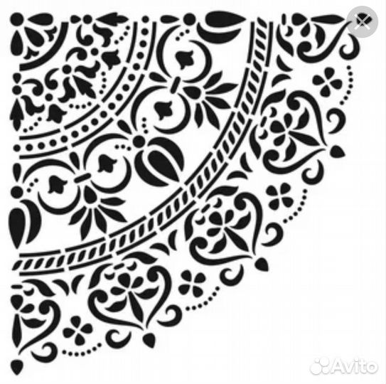 Трафарет для декора