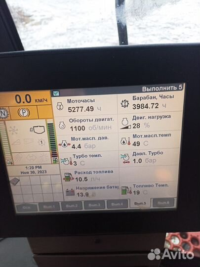 Комбайн Case IH AF 8010, 2008