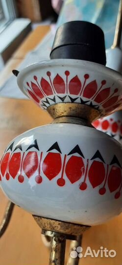 Люстра polam, Польша винтаж