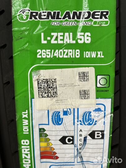 Grenlander L-Zeal56 265/40 R18 101W