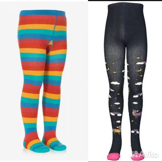 Колготки для девочки и леггинсы трикотажные Frugi