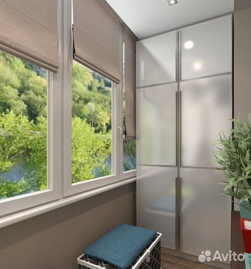 Остекление лоджии и балконов