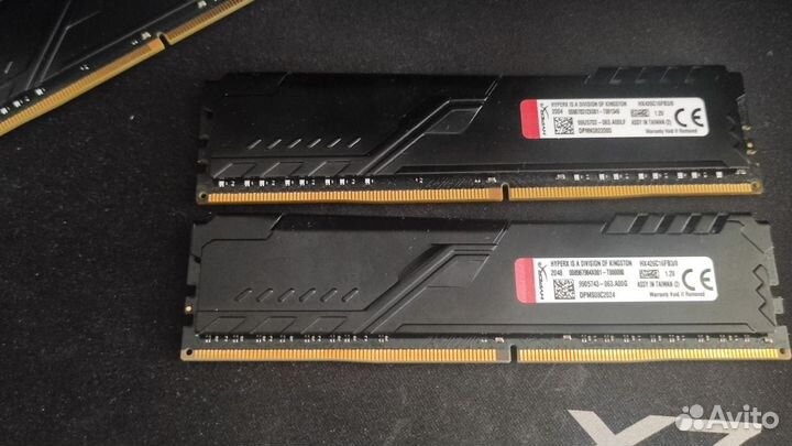 DDR4 HyperX Fury 2666мгц