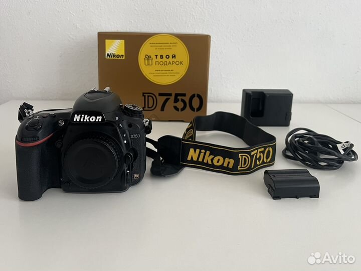 Зеркальный фотоаппарат nikon d750