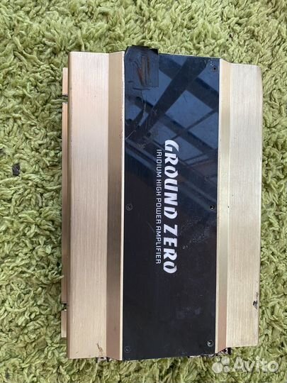 Усилитель ground zero