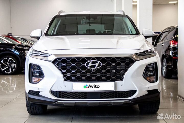 Hyundai Santa Fe 2.2 AT, 2019, 58 000 км