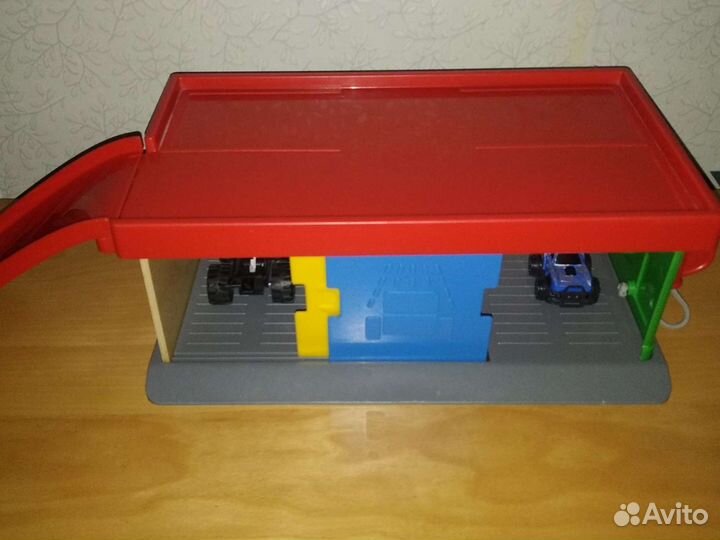 Гараж Заправка Мойка Икеа без машинок