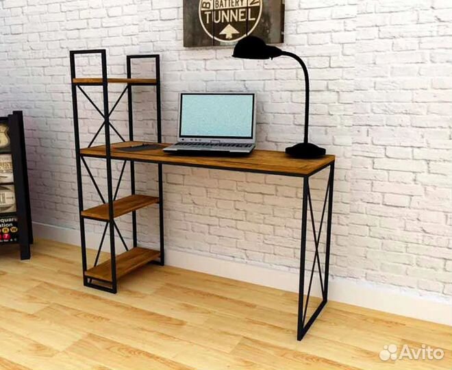 Стол в стиле лофт