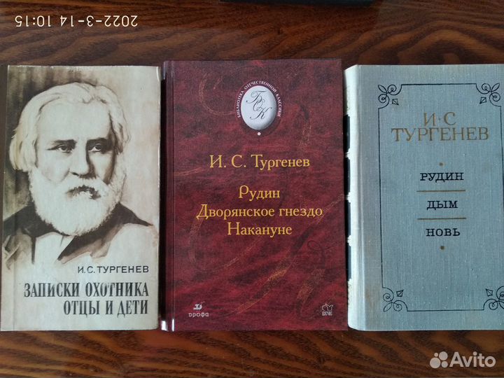 Тургенев: Записки охотника, отцы и дети / Рудин