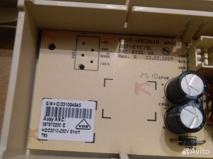 Плата питания electrolux ehd60100p