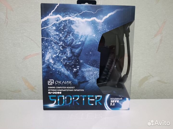 Новые игровые наушники для пк Oklick HS-L930G