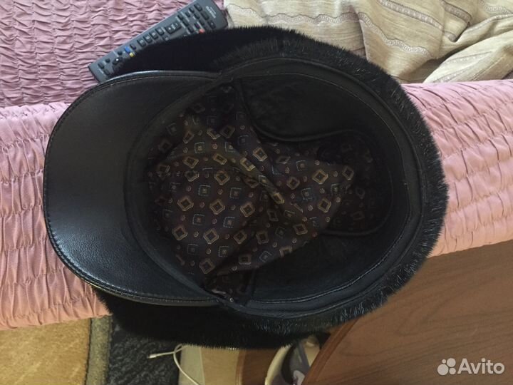 Шапка кепка из морского котика