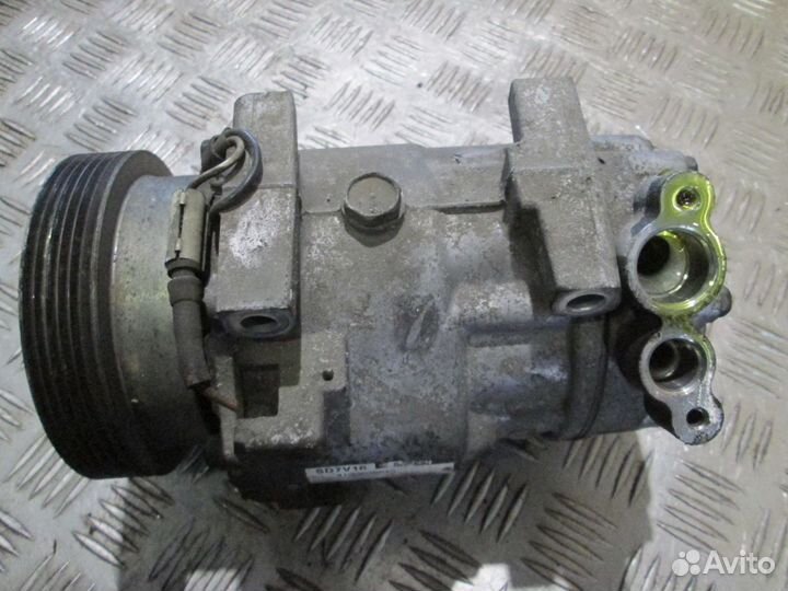 Компрессор кондиционера Рено Логан Сандеро 1 1.6