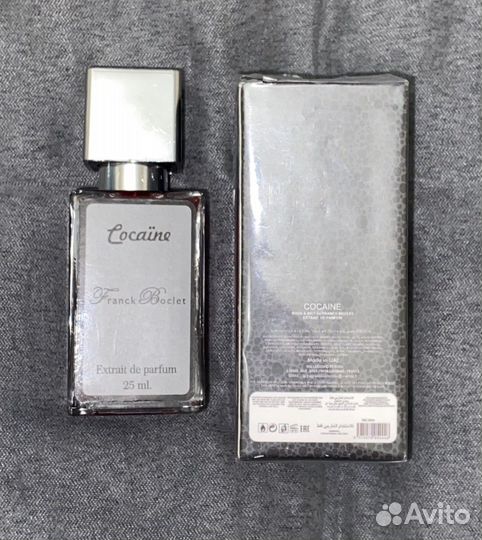 Franck boclet cocaine тестер 25 мл