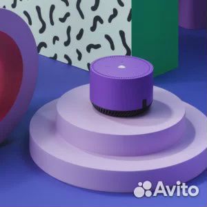 Умная колонка Яндекс Станция Лайт с Алисой фиолет