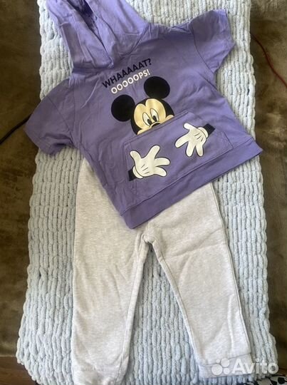 Костюм футболка и штаны gloria