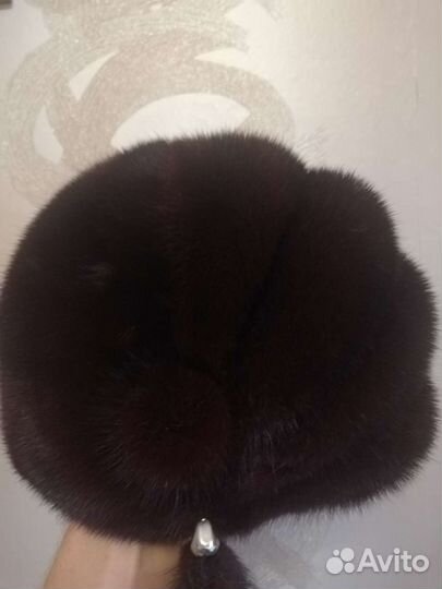 Шапка норковая женская бу