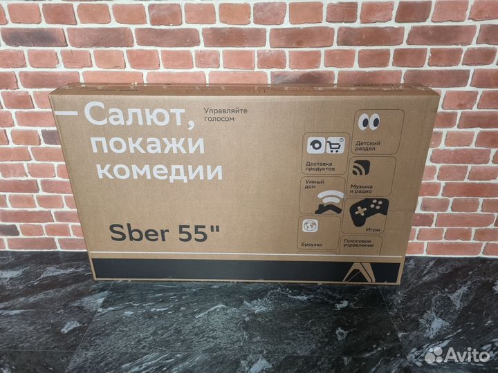 Новый телевизор Sber 55