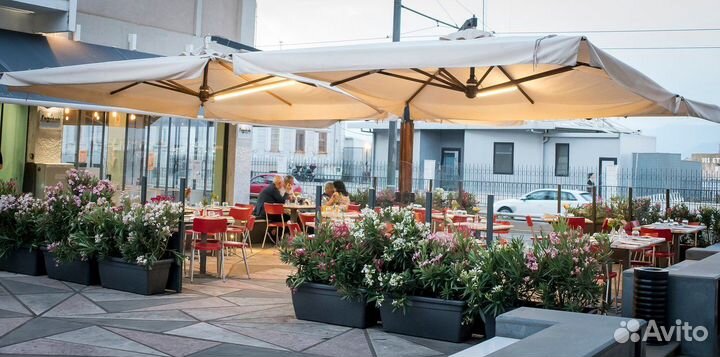 Уличный зонт для кафе 3 х 3