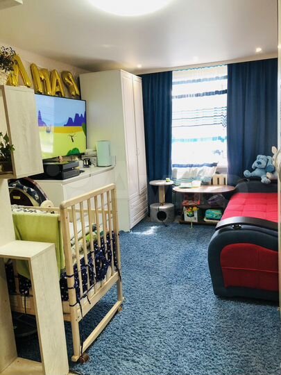 Комната 18 м² в 1-к., 4/4 эт.