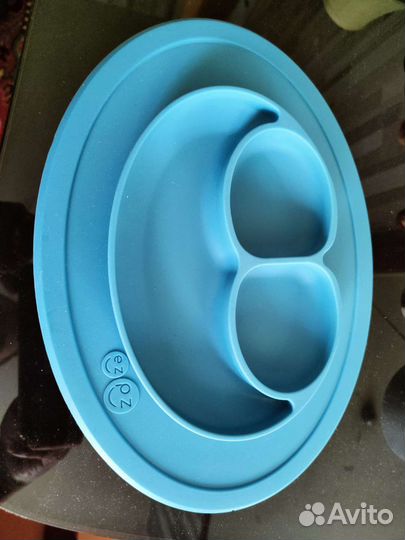 Детская силиконовая для еды (со стаканчиком)