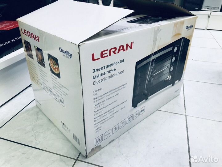 Мини-печь Leran TO 3322 B, черный (43)