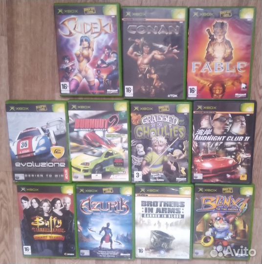 Игры для Xbox Original Classic лицензионные