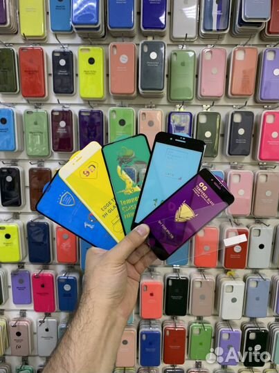 Защитные стёкла и плёнки на все iPhone и iPad