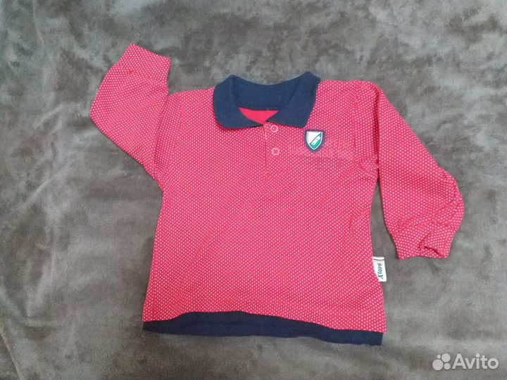 Лонгслив для мальчика 1.5-2 года