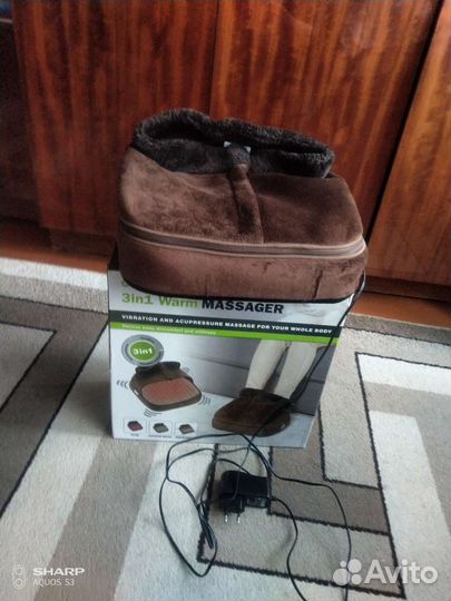 Сапожок три в одном греет и два режима массажа