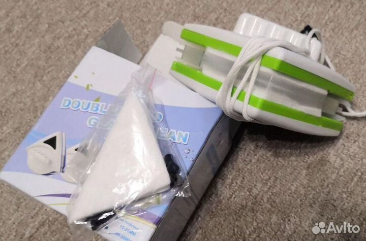 Двухсторонний магнитный очиститель окон