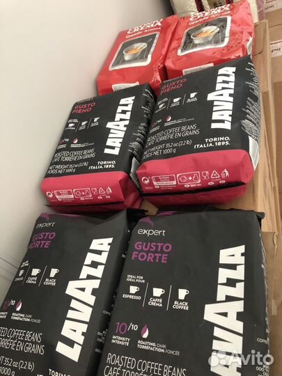 Кофе в зернах lavazza Лавацца