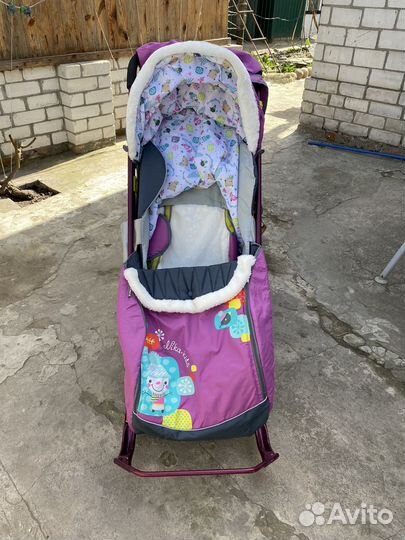 Санки коляска