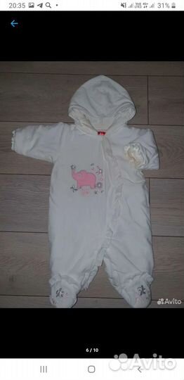 Детские вещи пакетом от 0 до года