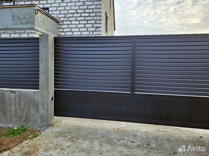 Забор жалюзи