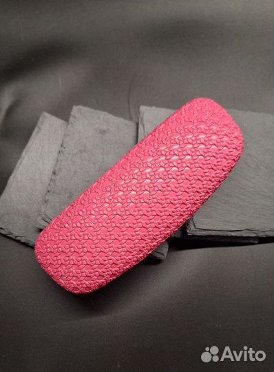 Футляр для очков розовый очечник