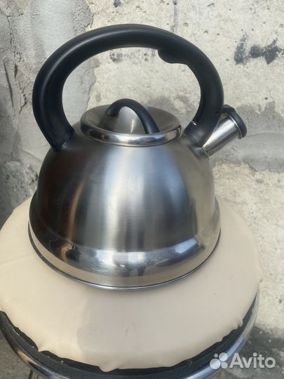 Чайник из нержавейки,со свистком