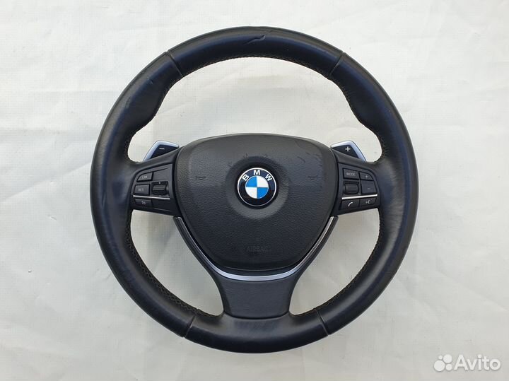 Руль BMW F10 F06 F01 (с лепестками)
