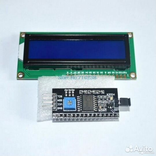 ЖК дисплей LCD1602 (LCD2004) + адаптер IIC/I2C