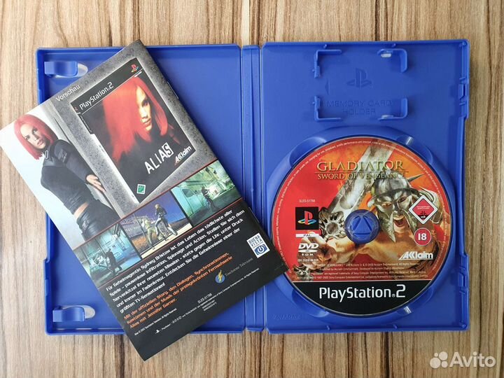 PS2 Gladiator Sword of Vengeance. Лицензия