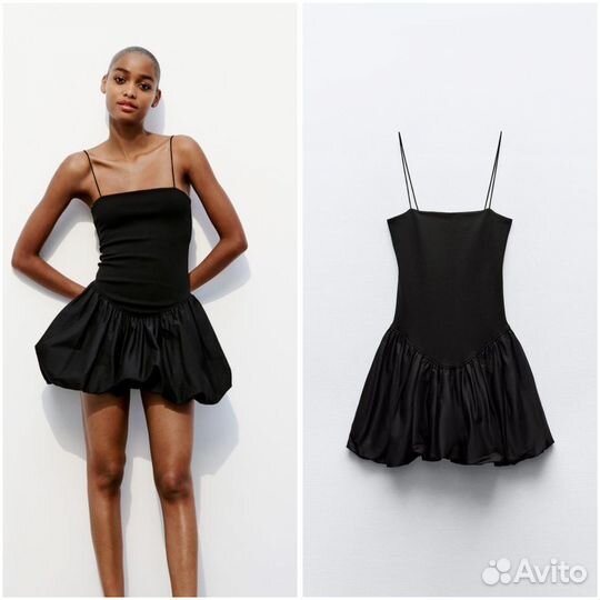 Платье Zara баллон разные цвета